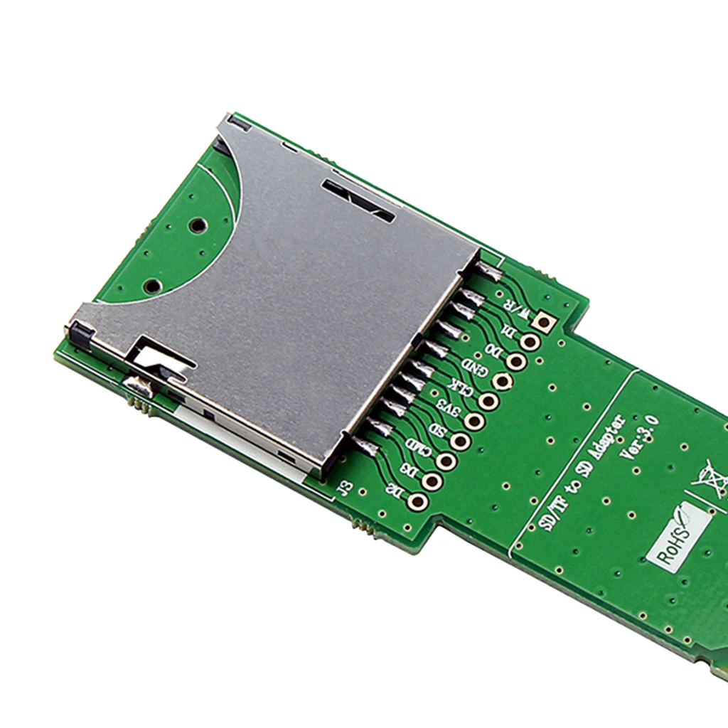 Mini SD SDHC TF Card to SD Card Module Board Reader Converter Extension Карта