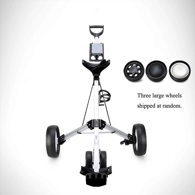 Количка за сцепление голф колела ТМТ 4 Лесно сгъване благородна силна алуминиева количка количката за пазаруване натиск за чанти голф клуб