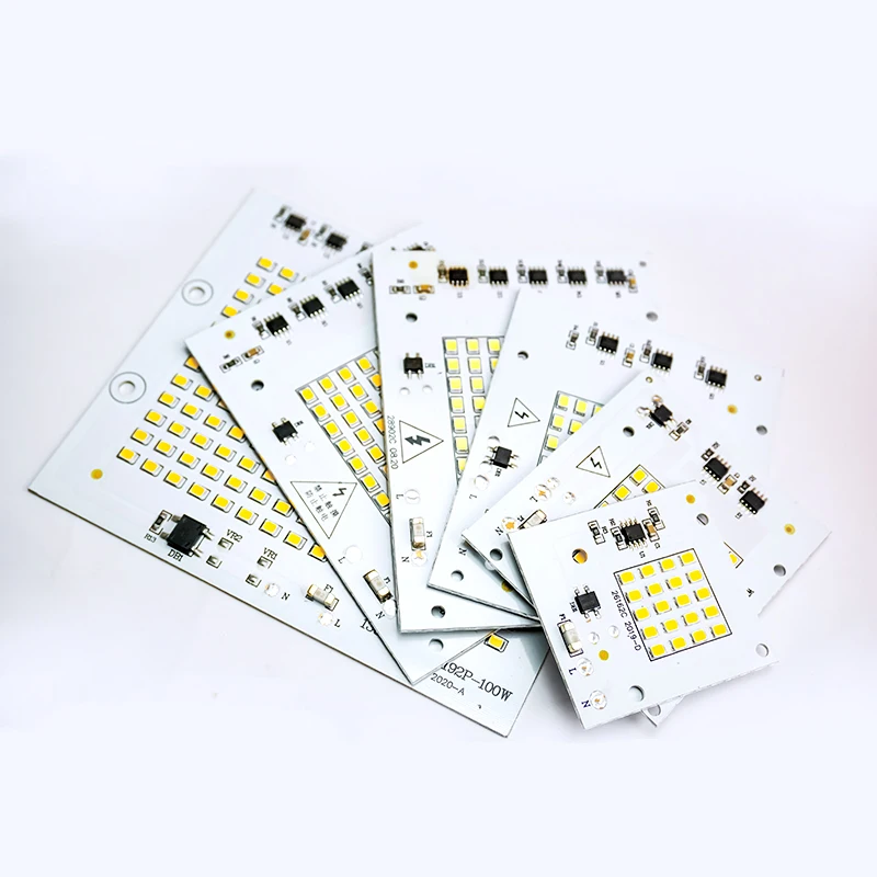 10 бр./лот Chip LED Lamp AC 220V 230V 240V 10W 20W 30W 50W 100W SMD2835 Light Beads Led Floodlight Outdoor Lighting светлината на Прожекторите
