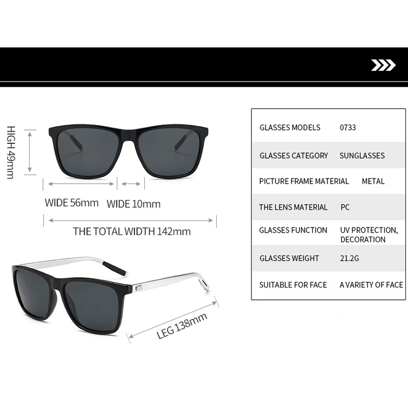 VCKA промяна на Цвета Реколта Ретро Слънчеви Очила Мъжки Поляризирани очила за Нощно виждане Класически Очила за Шофиране UV400 Мъжки слънчеви Очила Gafas De Sol