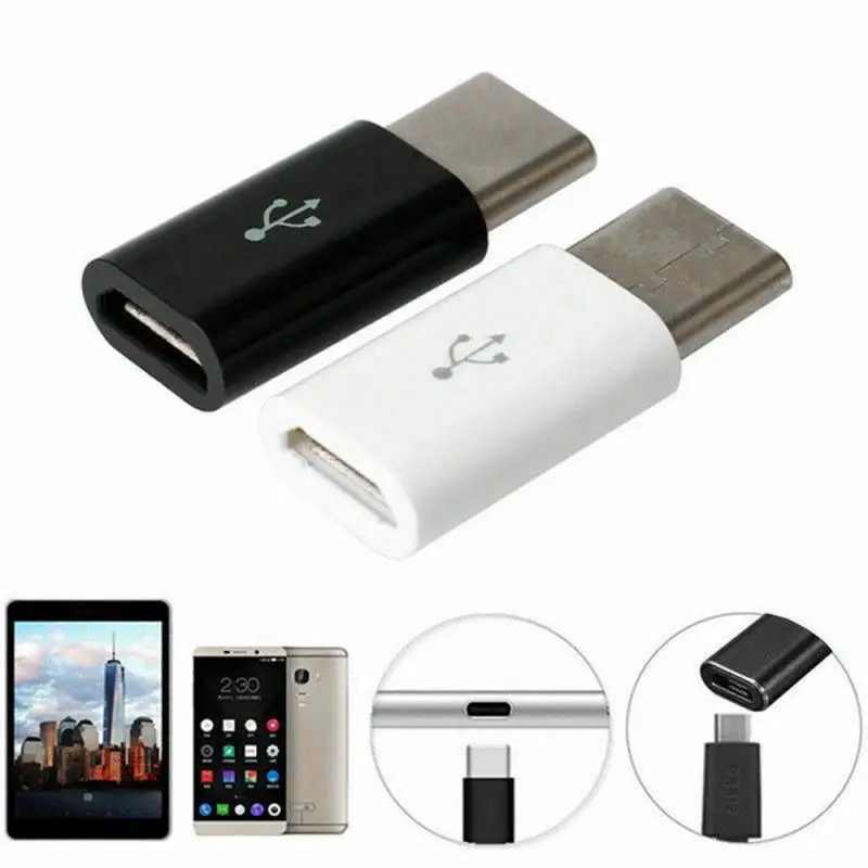 Преносим Адаптер USB Type-C To Micro USB Кабел Конвертор Type C USB Адаптер 3.1 Подкрепа OTG Конвертор За Xiaomi 4C /Huawei /HTC
