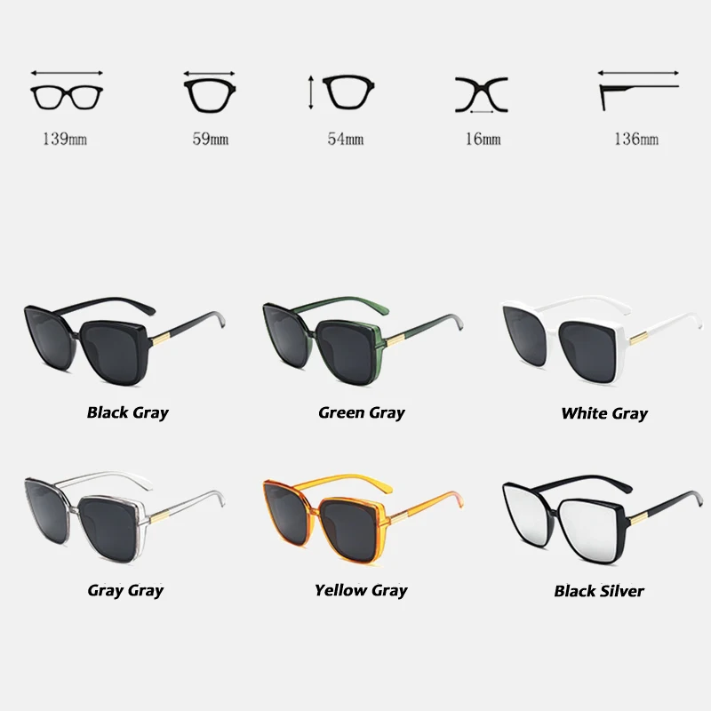 ZUEE 2021 Ретро Слънчеви Очила с Високо Качество Cateye Дизайнерски Очила За Жени/Мъже Са Квадратни Очила Луксозни Oculos De Sol