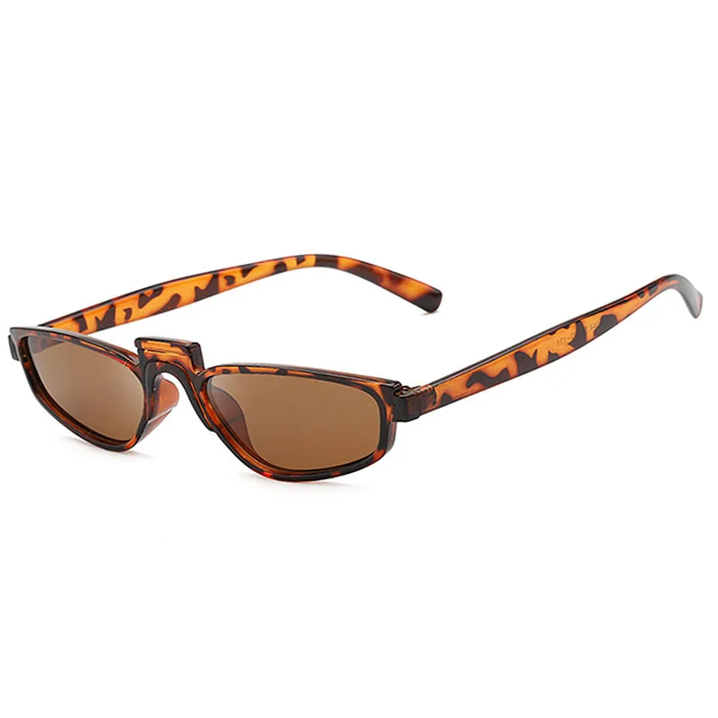 Iva Small Cat Eye Слънчеви очила Дамски Маркови дизайнерски мъжки Шофиране Леопардовые Очила Ретро Градинска стрелба Слънчеви очила с UV400 Oculos